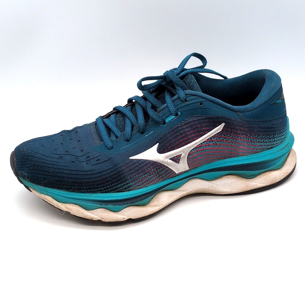 Mizuno Shoes Womens Wave Sky 05 Blue 9‎ Running Sneakers Comfort 411329